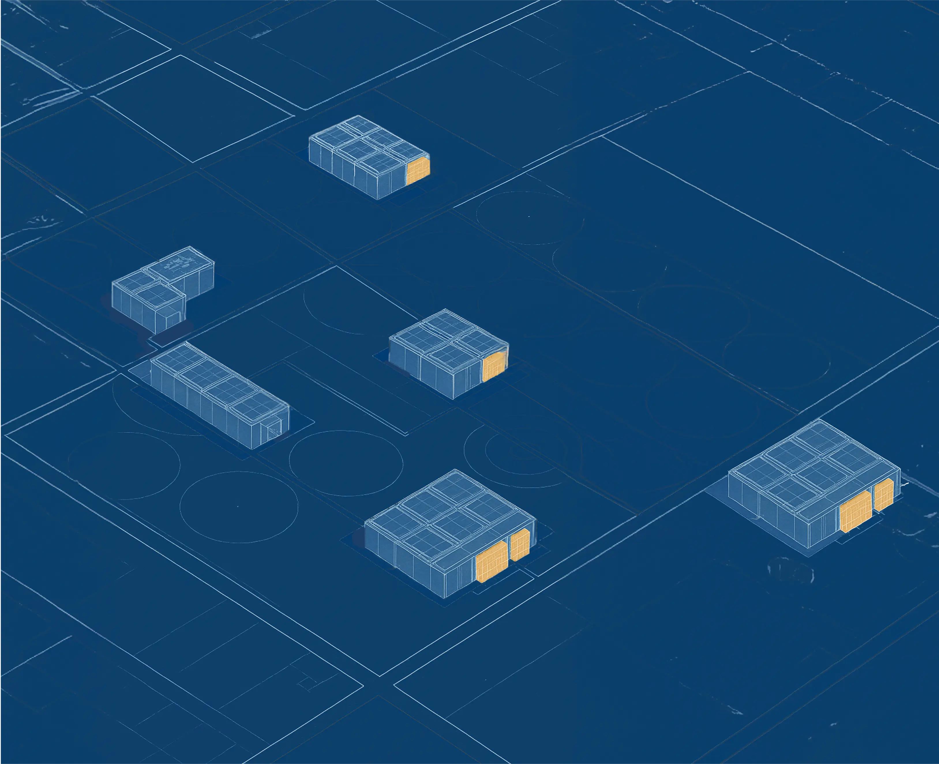 Buildings Phase I: 6 facilities
